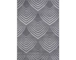 Koberec Oksi 120x170 cm, šedá geometria%