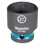Makita E-16215 IMPACT BLACK / nástrčný kľúč 1|2" / 27 mm (E-16215)