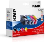 KMP C72V Sada Čierny / Cyjan / Magenta /Žltý, do PGI-520 / CLI-521 (1508,0005)