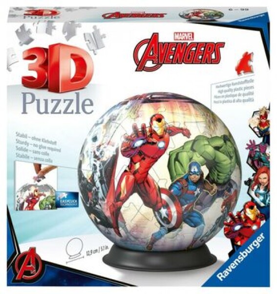 Ravensburger 3D Puzzle-Ball MARVEL: Avengers