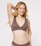 Dámská podprsenka ZERO Feel Flow Bralette model 17609792 CACAO Sloggi