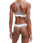 Dámske tangá Modern Cotton Nat QF7050E-5R4 - Calvin Klein L