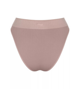 Dámske nohavičky EVER Infused Aloe High leg - FOGGY MAUVE - béžové 6116 - SLOGGI PURPLE XS