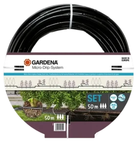 Gardena 13501-20 Micro-Drip-System zavlažovanie kríkov/živých plotov (50 m) (13501-20)