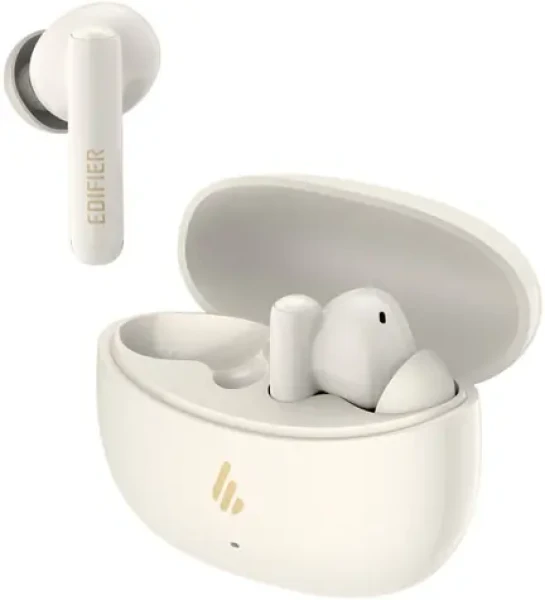 Edifier X5 Pre biele / bezdrôtové slúchadlá / mikrofón / TWS / Bluetooth 5.3 / IP55 / dobíjacie púzdro (X5 Pro ivory)