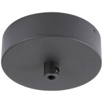 SLV FITU 1004744 stropné rozeta čierna; 1004744