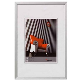 Walther+ design AJ030S vymeniteľný fotorámček Formát papiera: 20 x 30 cm strieborná; AJ030S