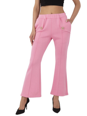 Nohavice DHJ SP 20518.12 pink jedna velikost