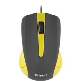 YENKEE Suva žltá / Optická myš / 1000 DPI / 3 tlačidlá / USB / 1.25 m (8590669176922)