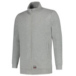 Tepláková bunda Prateľná 60 °C unisex mikina grey melange 2XL