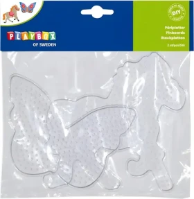 PLAYBOX Podložky pre zažehľovacie korálky Motýľ a kôň