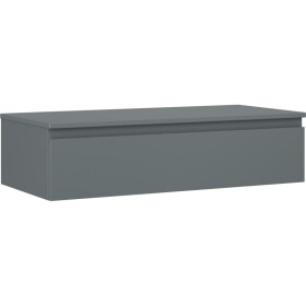 MEXEN/S - Orio kúpeľňová skrinka pod umývadlo 100 cm s doskou, 1 šuplík, grafit mat 91A10-10023-1-BFC66