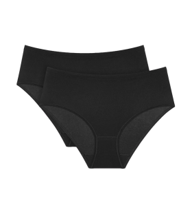 Dámske tričko Sense Of Cotton Midi 2P - BLACK - black 0004 - TRIUMPH BLACK 40