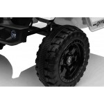 Mamido Mamido Elektrické autíčko OFF ROAD EXTREME 4x4 biele 24V | 200W | 50 kg | EVA | LED | 2,4 Ghz | ECO koža