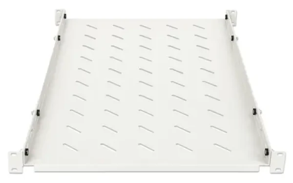Intellinet 714136 šedá / Polica pre RACK 19" / hĺbka 750 mm / 1U / nosnosť 20 kg (714136)