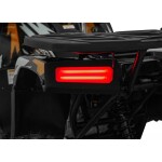 Mamido Detská benzínová štvorkolka RamiGO MONSTER 200CC čierno-oranžová