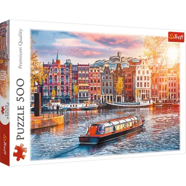 Trefl - Puzzle - Amsterdam Holandsko