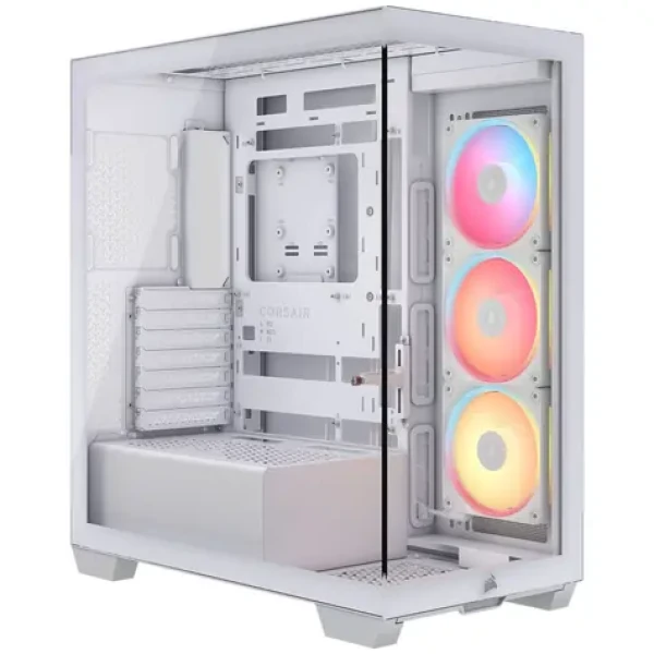 Corsair 3500X LX R RGB iCUE LINK biela / E-ATX / 2x USB-A / 1x USB-C / 3x 120mm / bez zdroja / priehľadná bočnica (CC-9011325-WW)