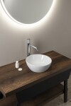 GSI - PURA keramické umývadlo na dosku, priemer 32cm, biela ExtraGlaze 885411