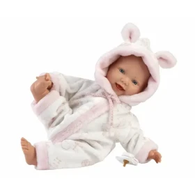 Llorens 63312 LITTLE BABY - realistická bábika bábätko s mäkkým látkovým telom - 32 cm