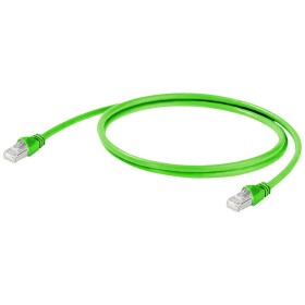 Weidmüller 2814800020 RJ45 sieťové káble, prepojovacie káble CAT 5 SF/UTP 2.00 m zelená 1 ks; 2814800020