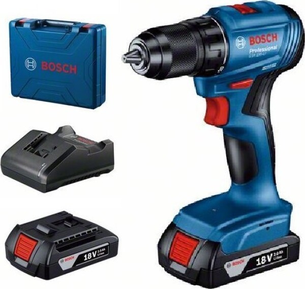 Bosch GSR 185-Li 18 V 2 x akumulator 2 Ah (06019K3000)