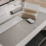 Eulenschnitt Bez názvu - Podložka na pracovní stůl Heart Grey 80 x 40 cm