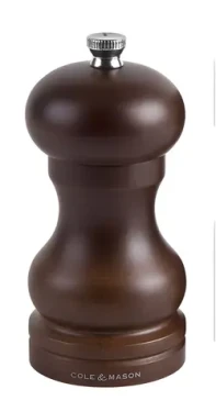 Cole Mason Capstan Forest / Mlynček na soľ / 12 cm / tmavo morené bukové drevo, bez náplne (HB0445PHO)