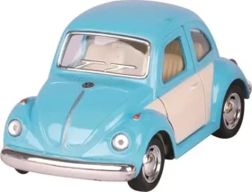 GOKI Volkswagen Chrobák klasik (1967) na spätné natiahnutie - modrá