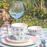 GREEN GATE Dezertný tanierik Louisa White Ø 15 cm