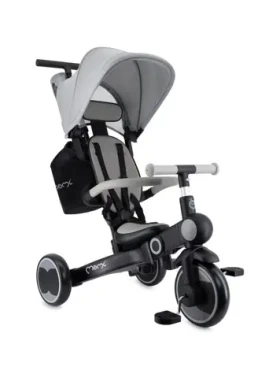 Momi SOLIVIA šedá / Trojkolka / od 12 mesiacov / nosnosť: 25 kg (ROTR00017)