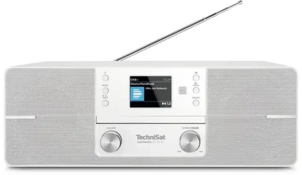 TechniSat DIGITRADIO 371 CD BT biela (V057F70E)