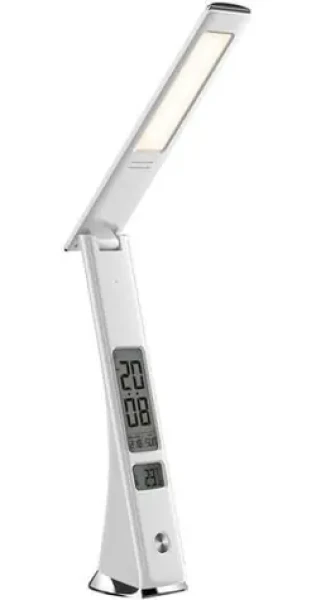 Avide Business Claude biela / LED stolná lampička s kalendárom / stmievateľná / 500lm / 5000K (ABLDL-BLC-5W-WH)