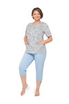Dámske pyžamo Martel Maria I 200 kr / r M-2XL kaštanové M