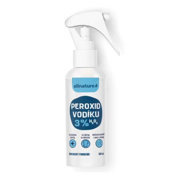 ALLNATURE Peroxid vodíka 3% 500 ml