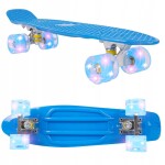 MalPlay Svietiaci skateboard čierny LED RGB KOLIESKA