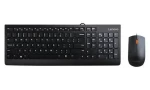 Lenovo 300 čierna / Set klávesnice a myši / Drôtový / US layout / 1600 DPI / USB-A (GX30M39606)