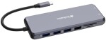 Verbatim USB-C Pro Multiport Hub 14 Port CMH-14 (2 x HDMI | VGA | RJ45 | 3 x USB-A 3.2 Gen1 | USB-C 3.2 Gen1 | 2 x USB-A 2.0 | SD | microSD | Audio Jack | USB-C PD)