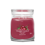 Yankee Candle Signature Black Cherry stredný pohár 368g / doba horenia až: 50 h (5038581125121)