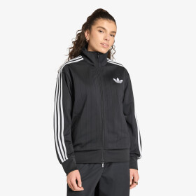 Bunda adidas Pinstripe Firebird Loose Tracktop Black/ White/ Grey Two S