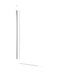 Sprchová zástena walk-in 100 cm SAT Walk-In SATBWI100MSPR SATBWI100MSPR