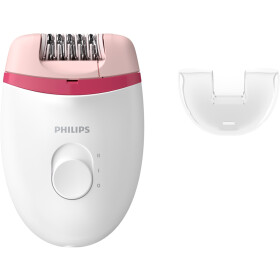 Philips Satinelle Essential BRE235-00 / kompaktný epilátor / s káblom / 2 rýchlosti / biela (BRE235/00)