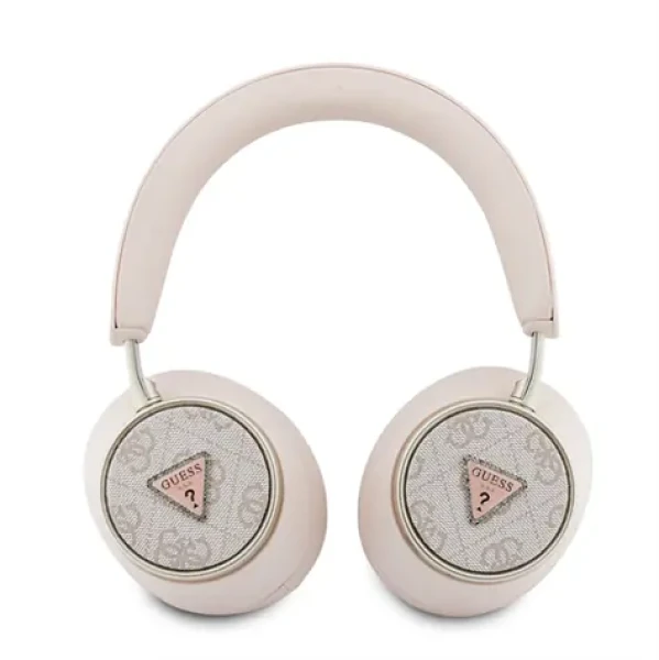 Guess PU 4G Triangle Logo ENC ružové / Bezdrôtové slúchadlá / Do uší / ENC (57983128960)