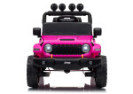 Mamido Elektrické autíčko Jeep Rubicon 24 V 2x200 W ružové
