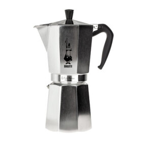 Bialetti Moka Express moka kanvička na 18 šálok 900 ml strieborná (0001167/X2)