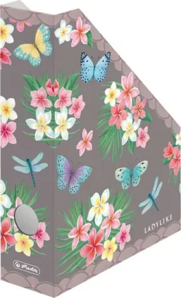 Herlitz Stojan na časopisy Ladylike Butterflies / Stojan na časopisy / A4 / vlnitá lepenka / viacfarebný (50043989)