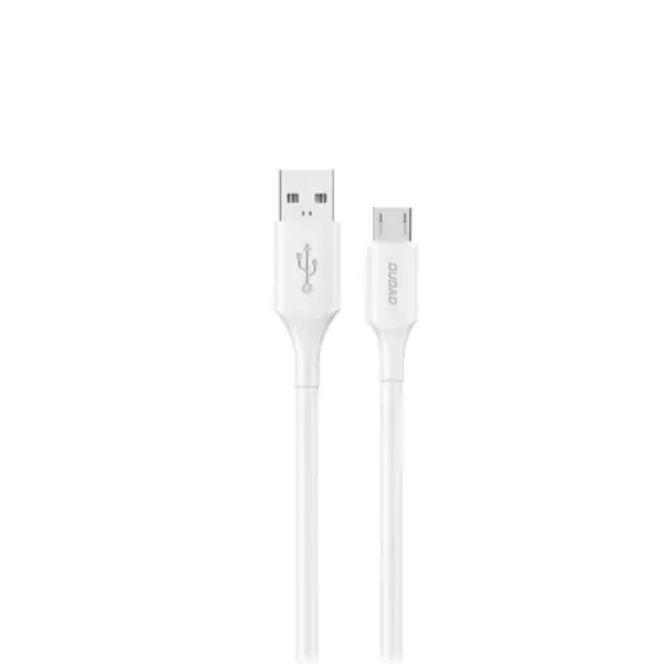 Dudao Dátový kábel L2SM / USB-A / micro USB 6A / 1.2m / biela (208160)