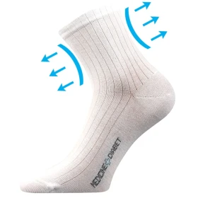 Ponožky LONKA Demedik white 3 páry 43-46 110461
