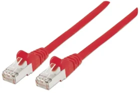 Intellinet Cat6A červená / Patch kábel / S/FTP / RJ45 - RJ45 / 3 m / LSZH (319119)