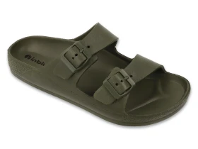 BEFADO 159M133 pánské pěnové pantofle INBLU khaki 42 159M133_42